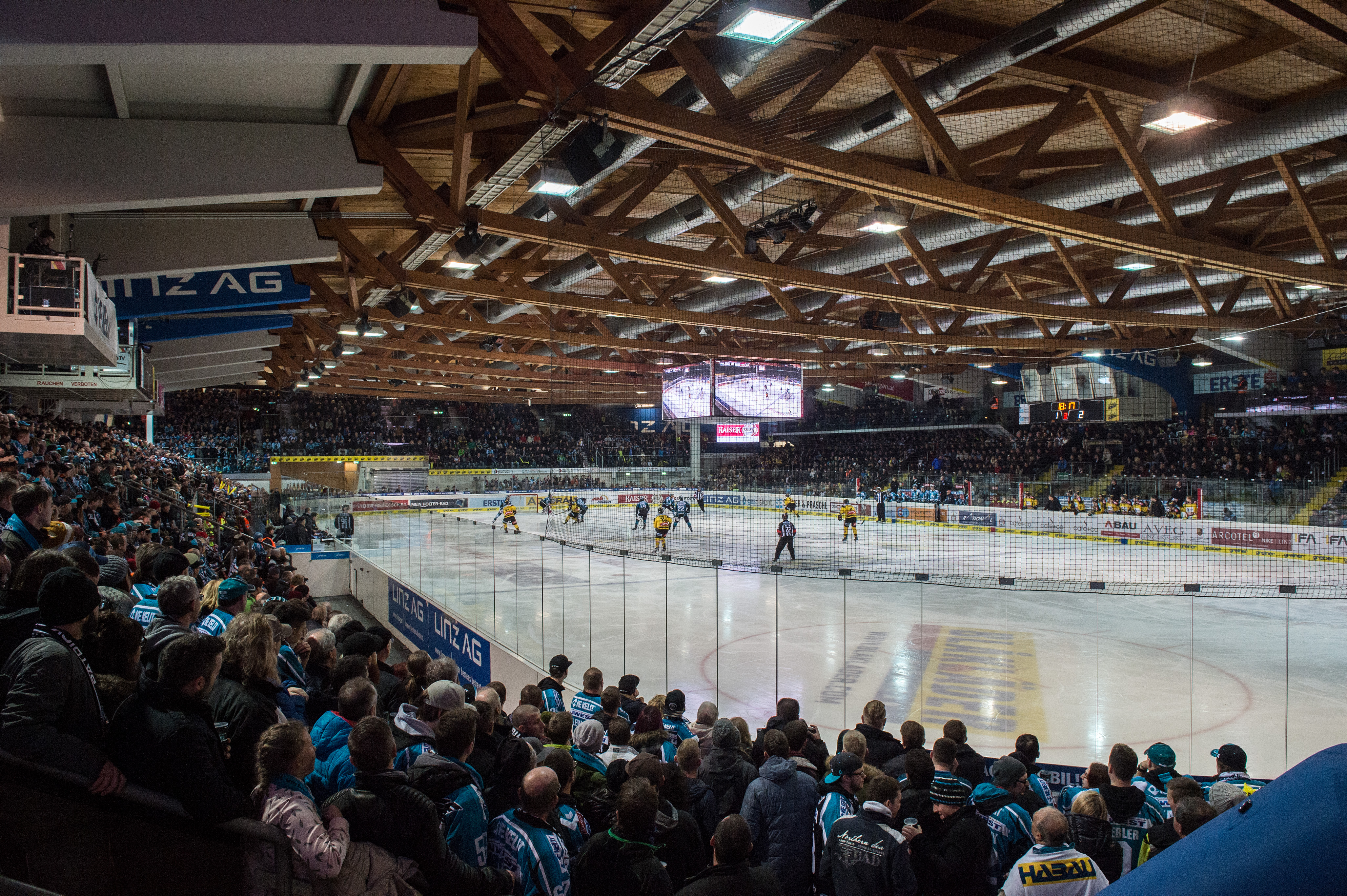Black Wings Linz vs Milano